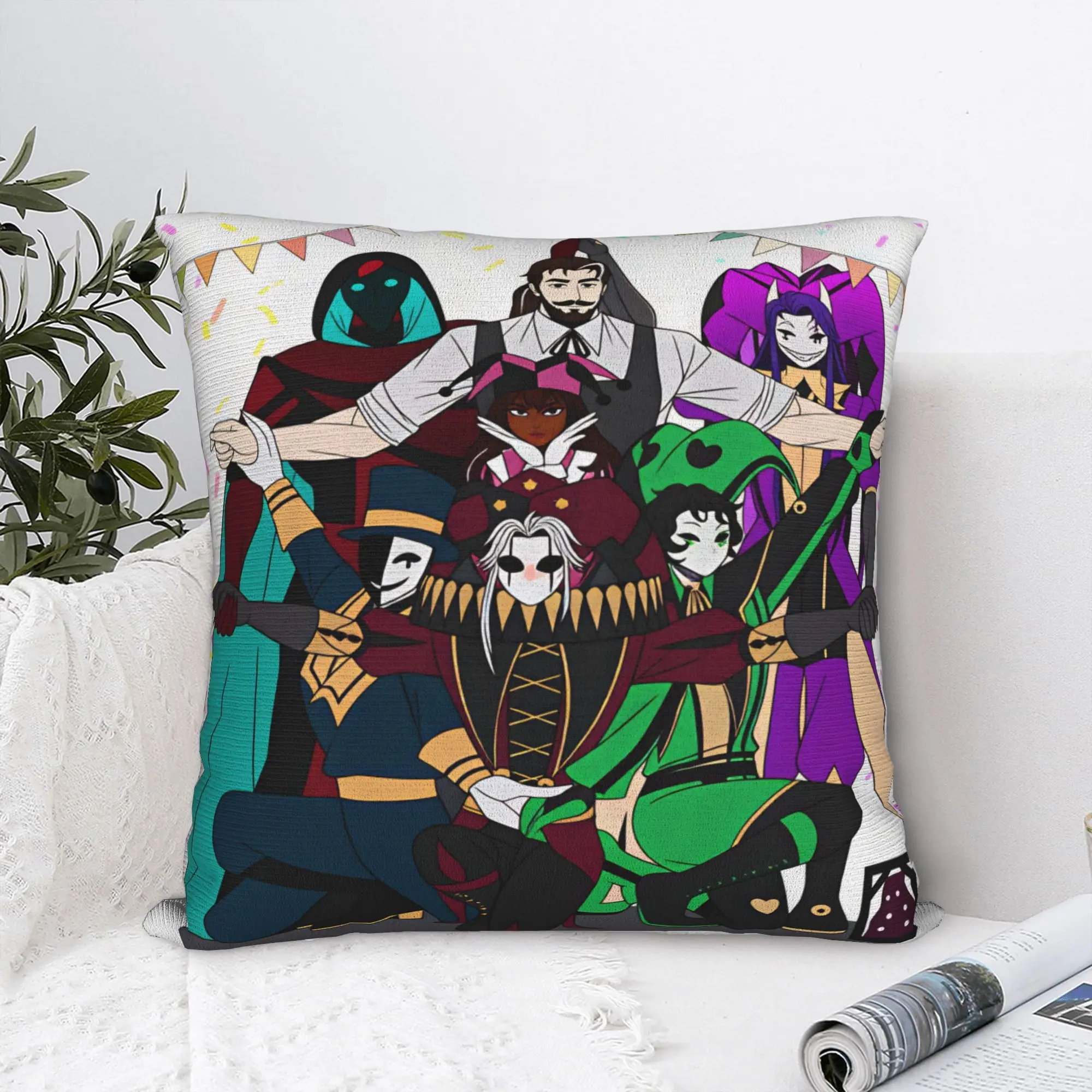 The Freak Circus  Pillowcases  Retro Trendy Pillow Case For Sofa Car Home Decor Soft Pillow Cover