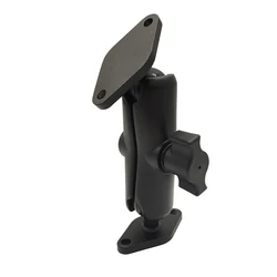 Electric Scooter Holder Car Gps Holder 1 Inch Diamond Plate Mount Head Drill-down Ball Mount Vehicle Navigation Bracket For Ram