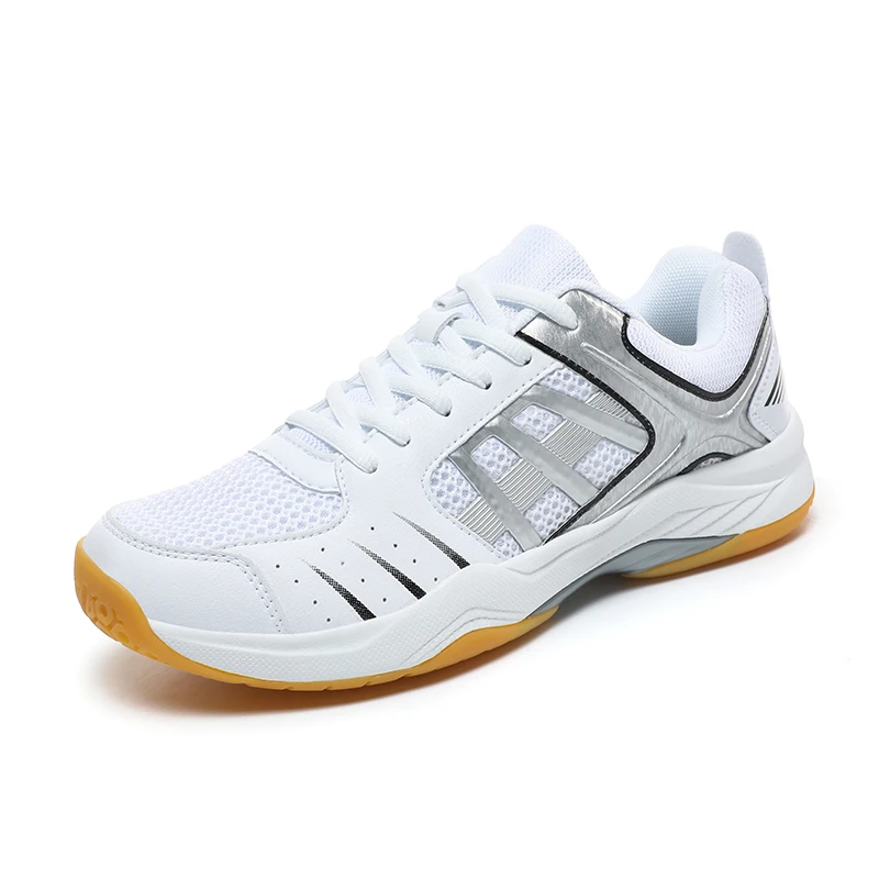 Professional Men Tennis Sneakers Breathable Tennis Training Shoes Wear-Resisting Daily Training Sneakers Women Volleyball Shoes