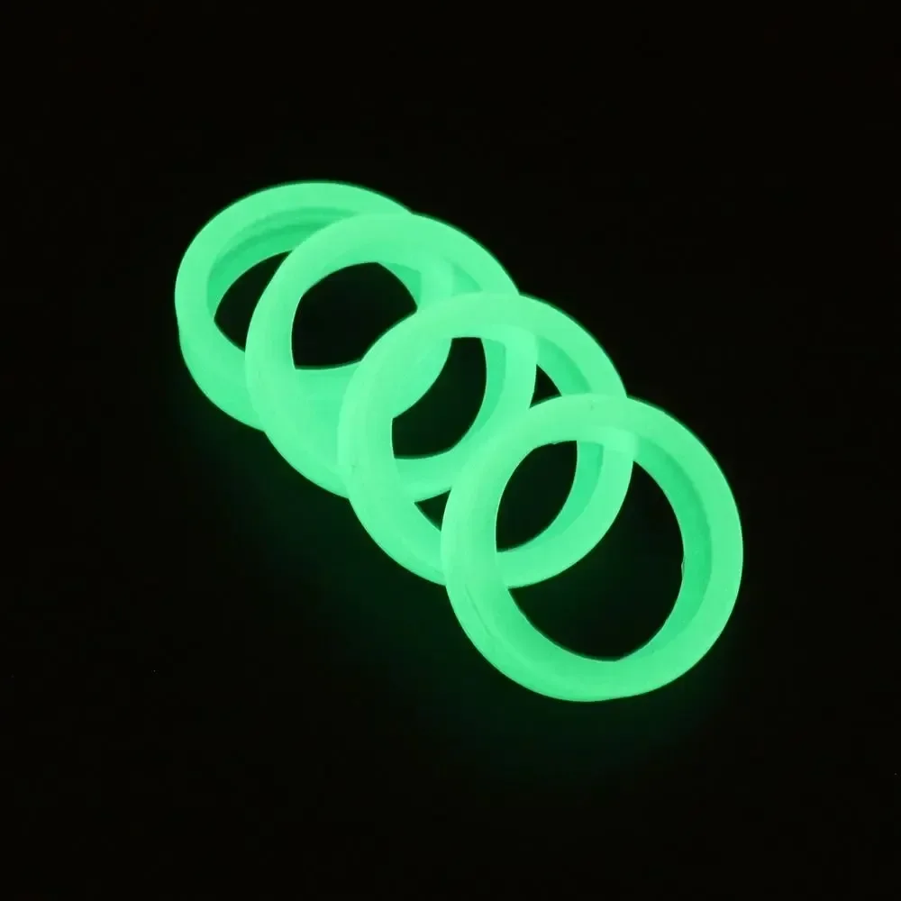 8Pcs Silicone Luminous Luggage Wheels Protector Noise Wheels Guard Cover Luggage Accessories Suitcase Wheels Protection Cover