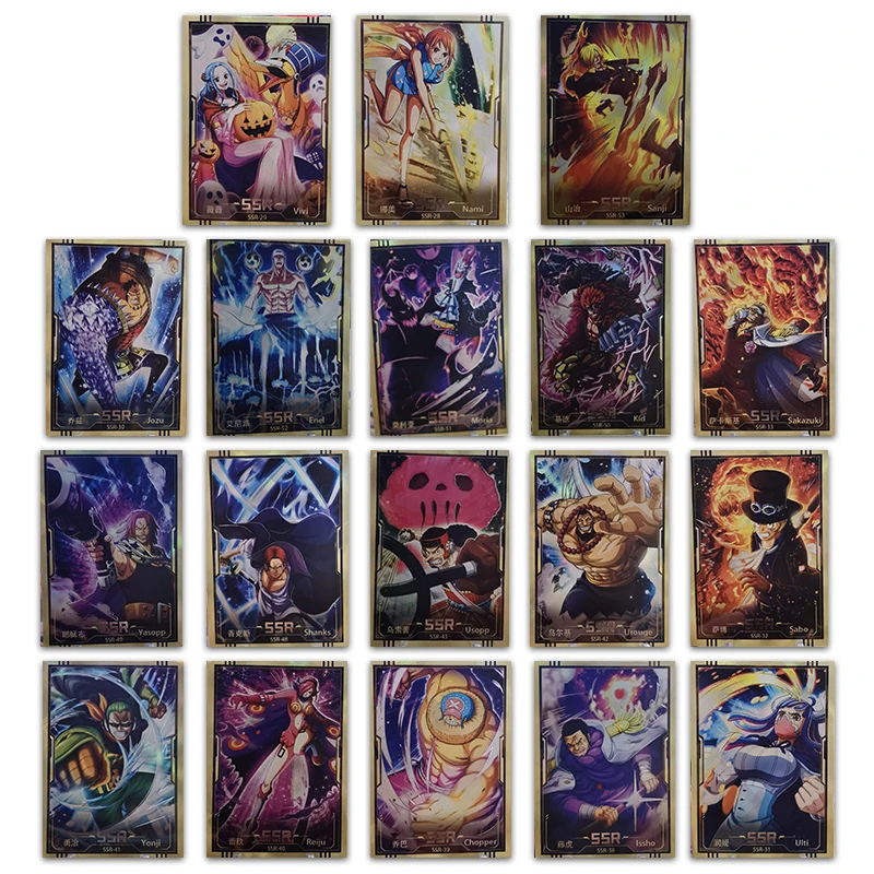 

Anime Hallucination One Piece Nami Nefeltari Vivi Uta Donquixote Doflamingo Jinbe Shanks Ssr Card New Boys Birthday Gift