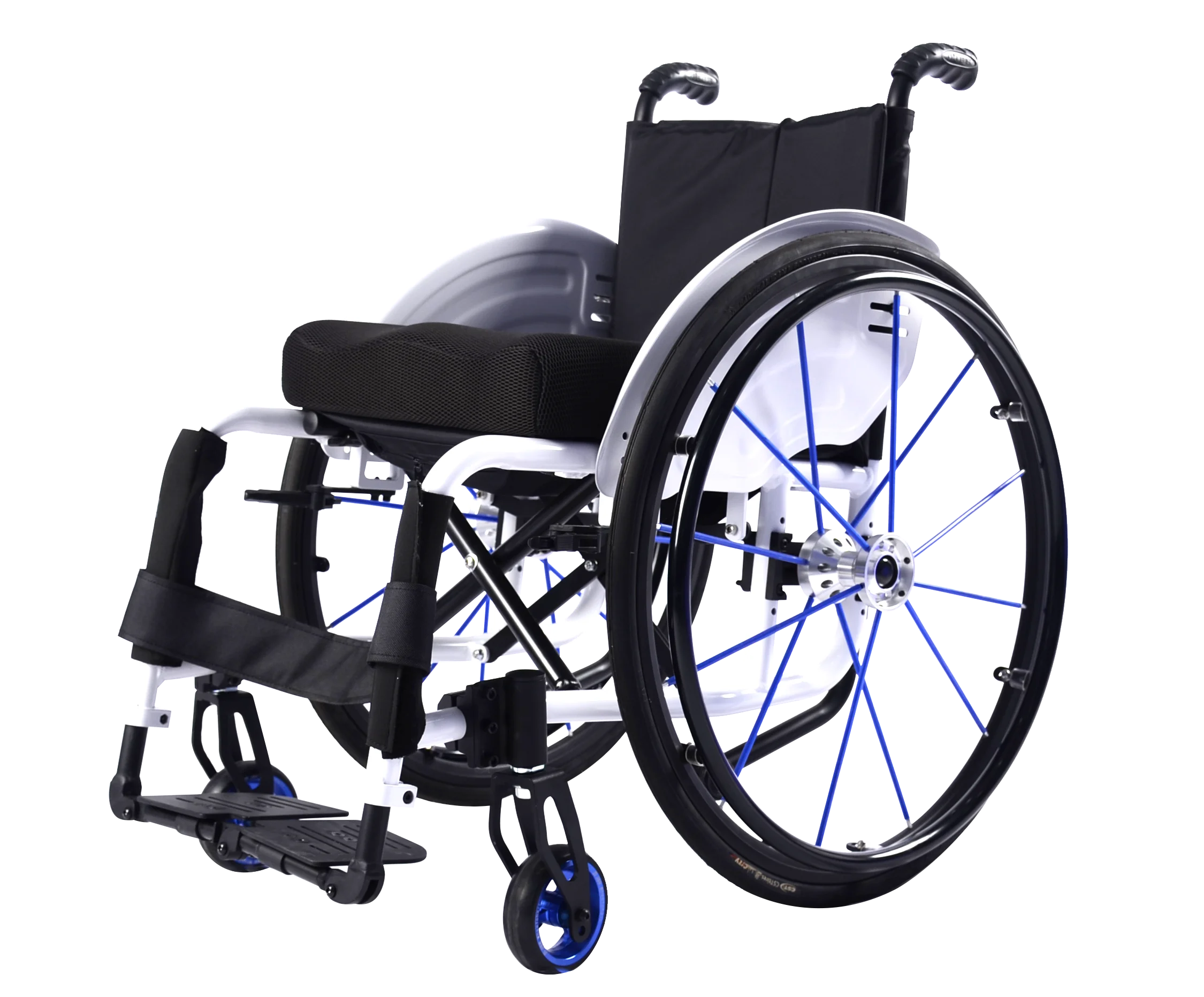 

Portable Ultra Lightweight Detachable Manual Wheelchair Foldable Aluminium Design