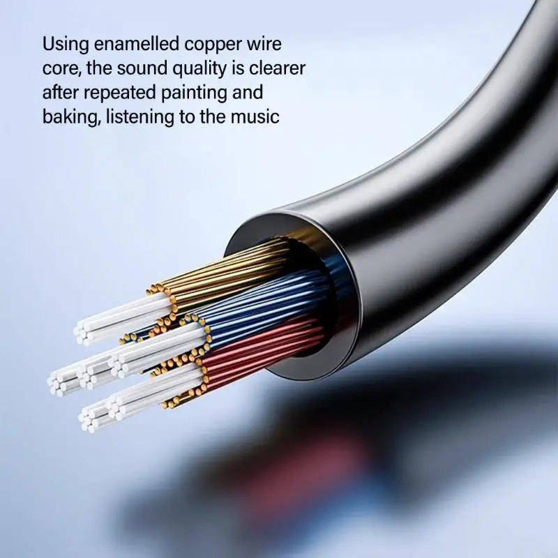 Y5JB 1m/2m/3.0m 길이 3.5mm 케이블 베어 와이어 엔드가있는 케이블, 5Pin 게임 헤드셋 케이블 코드 DIY 헤드폰 수리