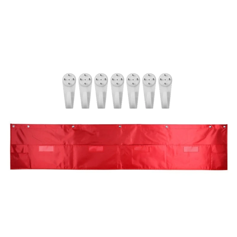 4 кармана, горизонтальный карман для хранения, настенная папка-органайзер, сумка, настенные органайзеры для файлов, диаграмма