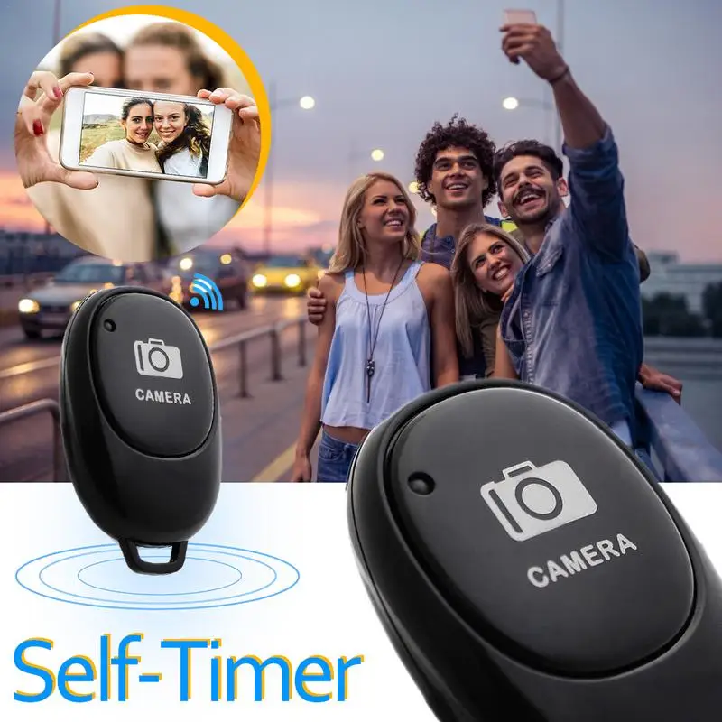 Bluetoothcompatible  Remote Control Button Wireless Controller Self-Timer Camera Stick Shutter Release Monopod Selfie for phone