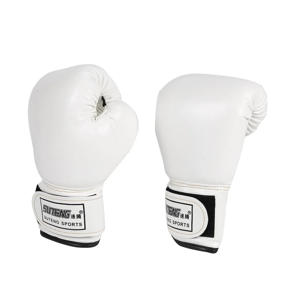 

2pcs Boxing Training Mitts PU Leather Sponge Sparring Punching Gloves Professional Breathable for Kids for Children Training