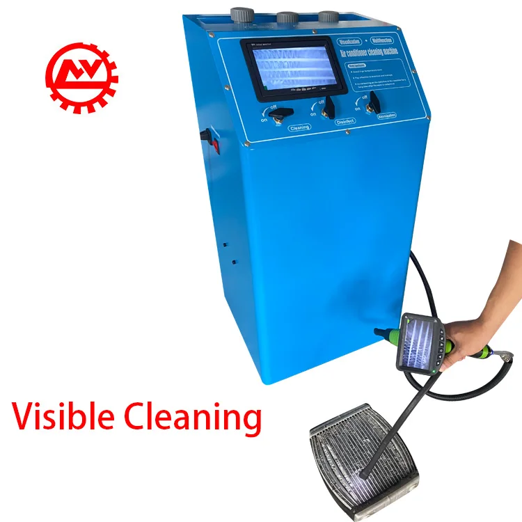 Mobile Visible Non Dismantling Car Evaporation Box Refreshing Air Condition Clean Machine