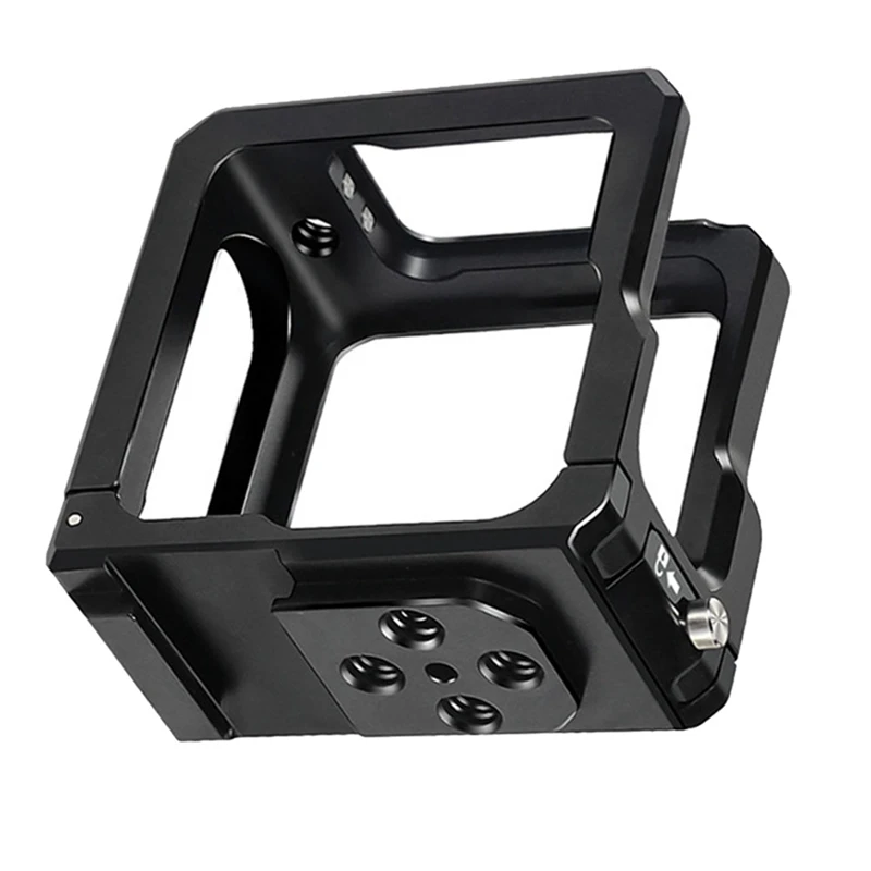 T23C Camera Cage Rig Protective Frame Side Battery Cover Cold Shoe Mount For Gopro Hero 11 Mini Action