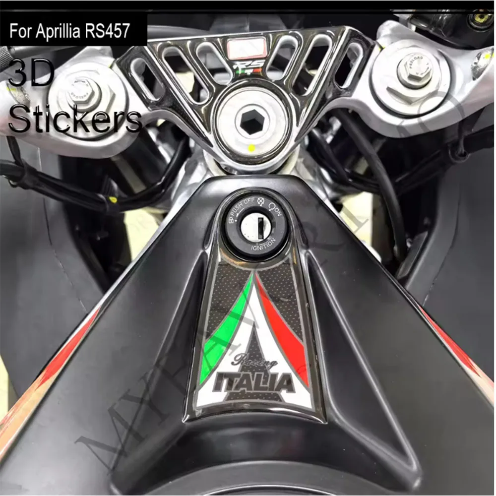 

Для Aprilia RS457 RS 457 Защитная накладка на бак Боковые ручки Газ Мазут Комплект Коленный обтекатель Крыло Колеса Наклейки Наклейки 2024 2025