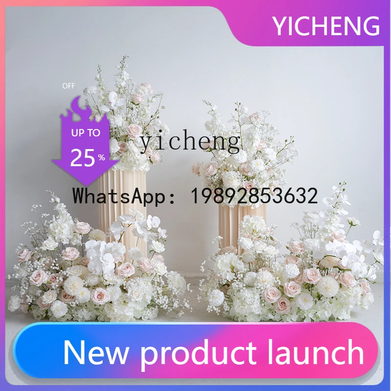 

X1 European Style Wedding Decoration Light Pink Gypsophila Event Ceremony Photography Props Arrangement Artificial Flowers