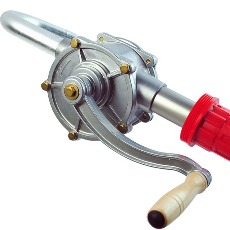 hand rotary manual rotary car fuel barrel drum filling pump digital for tank sucker liquid oil transferdrum size 32mm