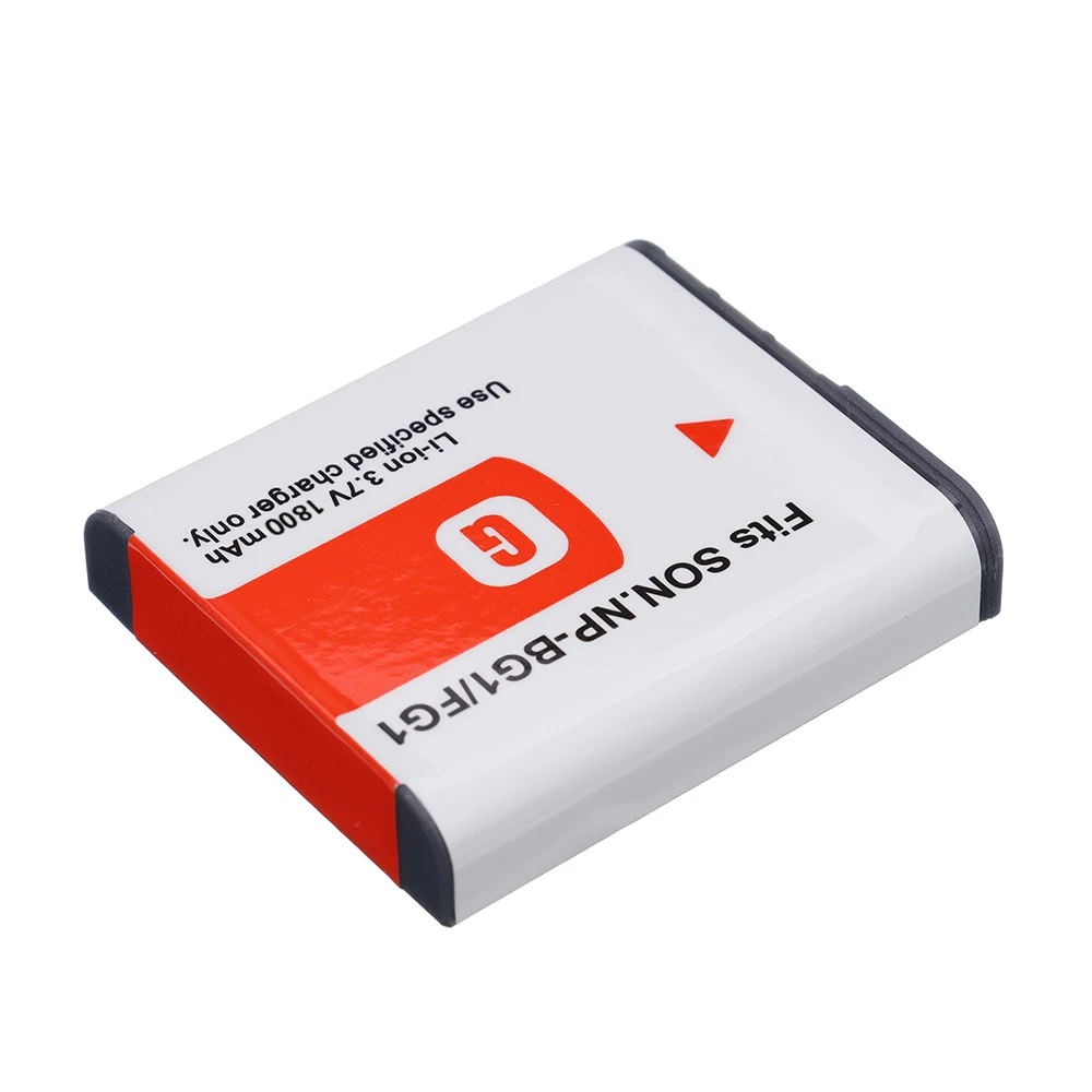 1850mAh NP-BG1 NP-FG1 NPBG1 Rechargeable Li-ion Digital Camera Battery For Sony DSC H3 H5 H7 W70 W80 WX1 NP BG1 FG1 Battery