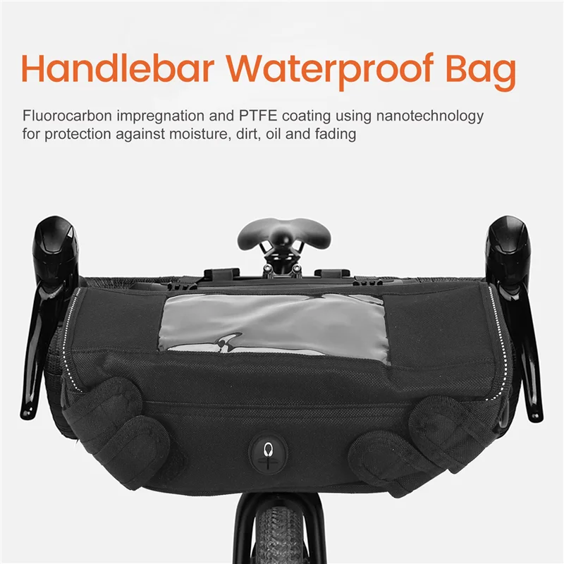 

Durable Motorcycle Handlebar Waterproof Bag Travel Bag For R1250GS R1200GS ADV F850GS F750GS R Ninet