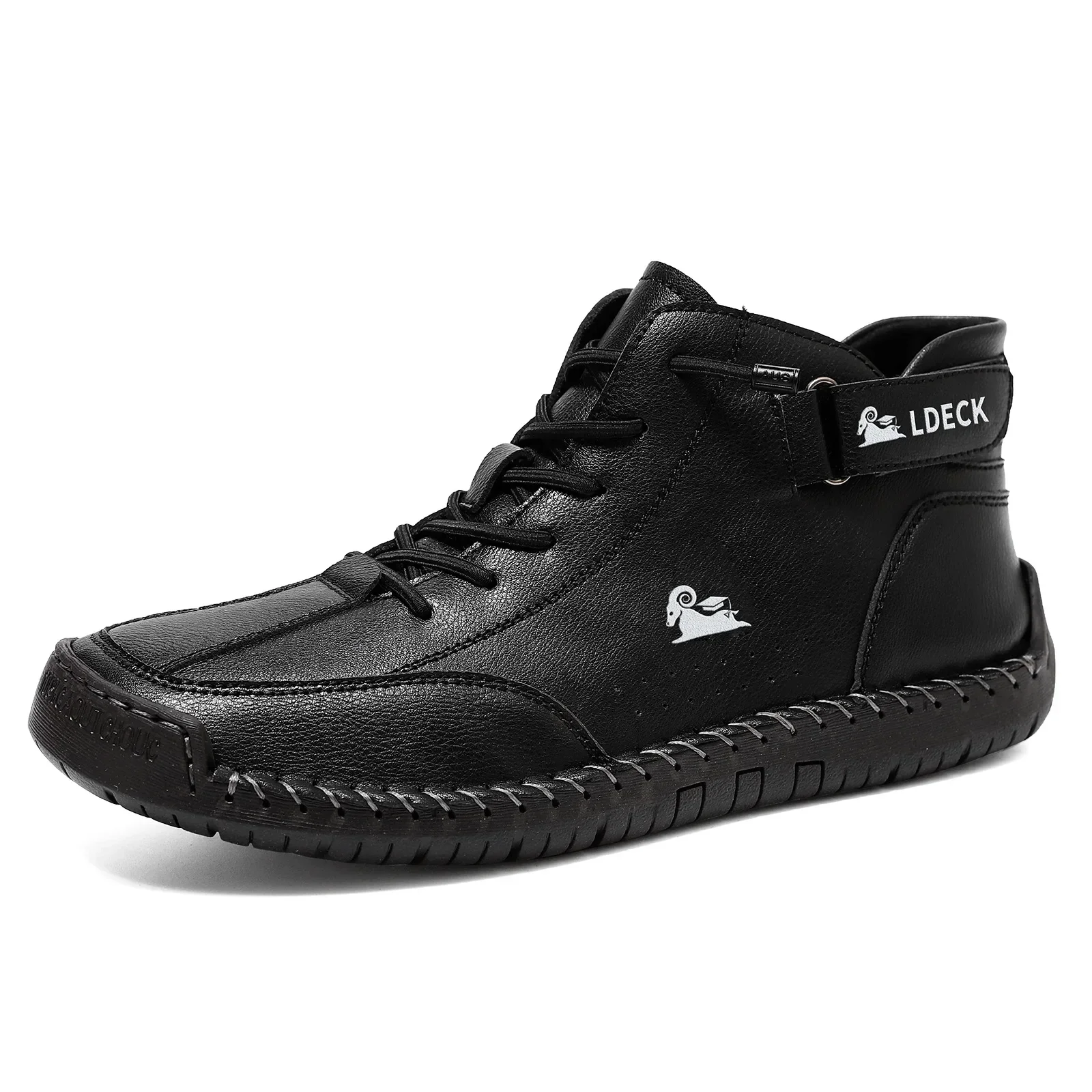 

Men's Shoes Four Seasons New Plus Size Handcrafted Casual Shoes Fashion Versatile Shoes Soft Soles Anti Slip Comfort Short Boots