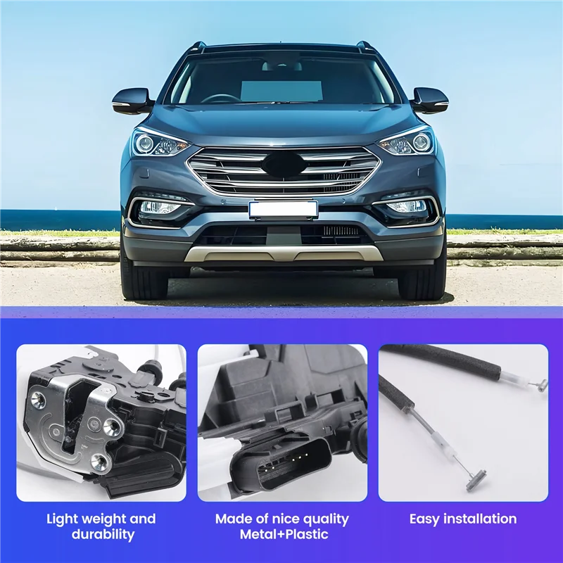

Plain Door Lock Actuator Door Lock Actuator Latch Motor For Hyundai Santa Fe 2012-2016