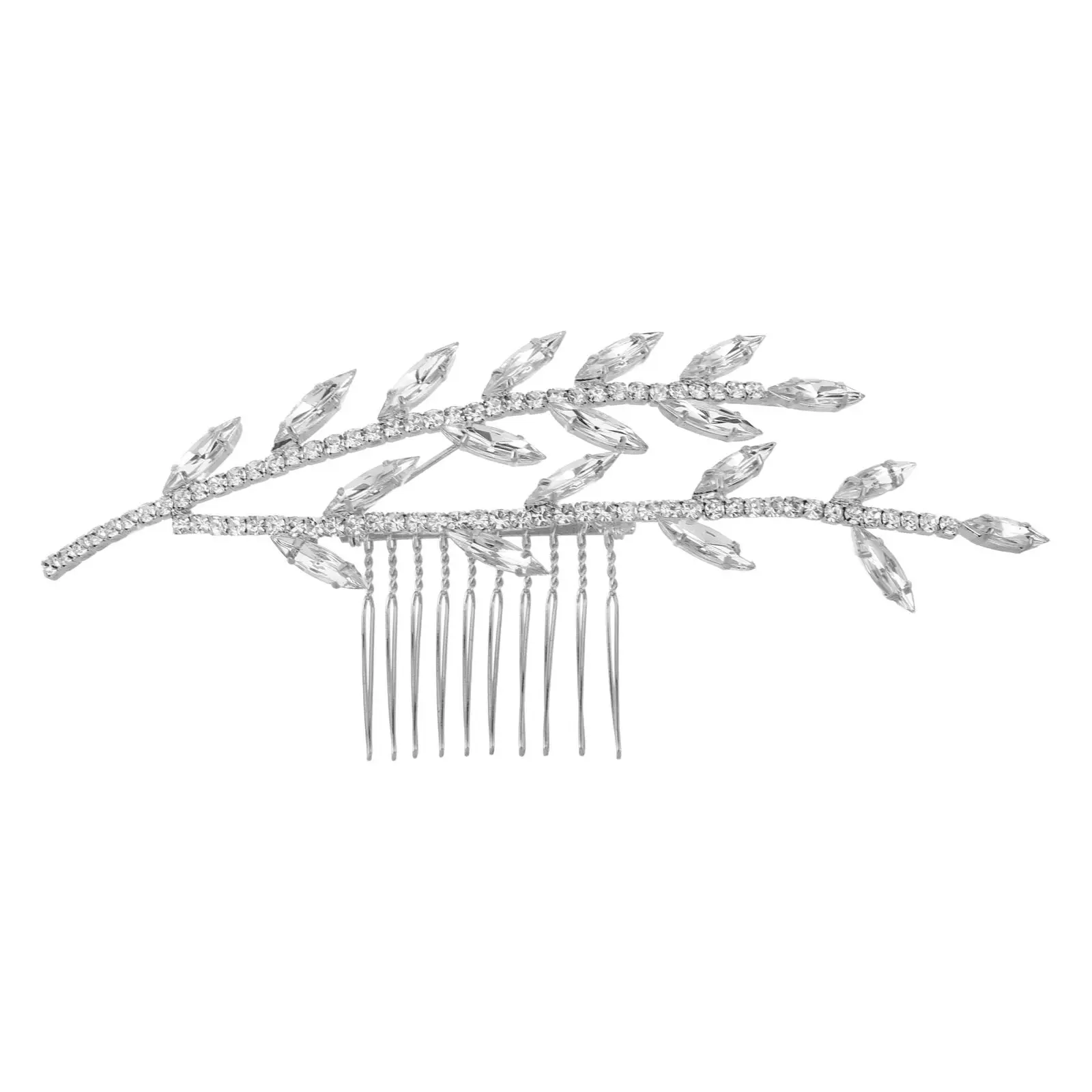 

Rhinestone Bridal Hair Comb Elegant Wedding Hair Accessories for Brides Sparkling Crystal Headpiece for Wedding Updo Party