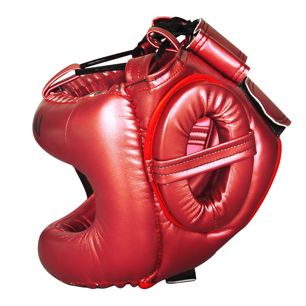 Professioneller Erwachsener Männer Frauen Kickboxen Sanda MMA Helm Vollständiger Schutz zum Schutz der Nase Kostenloser Kampfstrahl Vollgesichts-Kopfausrüstung – Detail 9