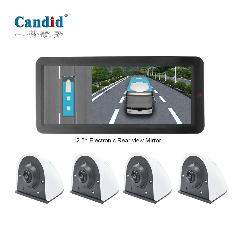 360 degree camera bird view system surround view camera system for Van/bus/truck