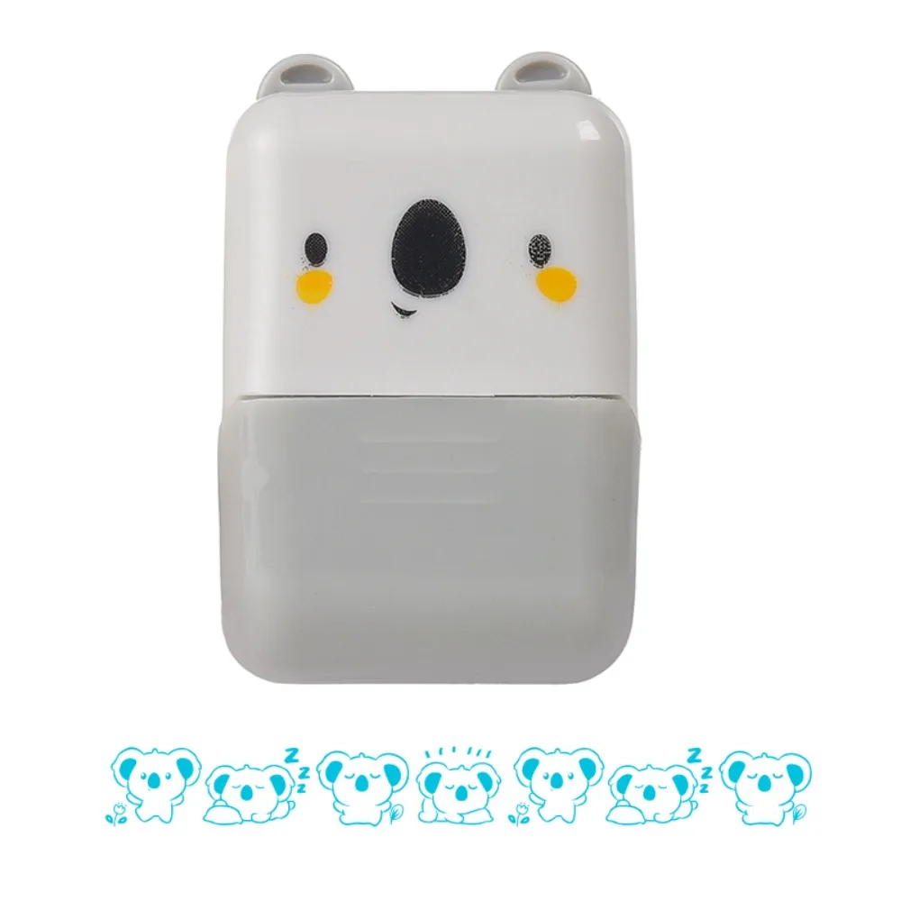 

Ролик-штамп для рисования и граффити с животными, для творчества, DIY, мультяшный, с ручкой, в виде панды