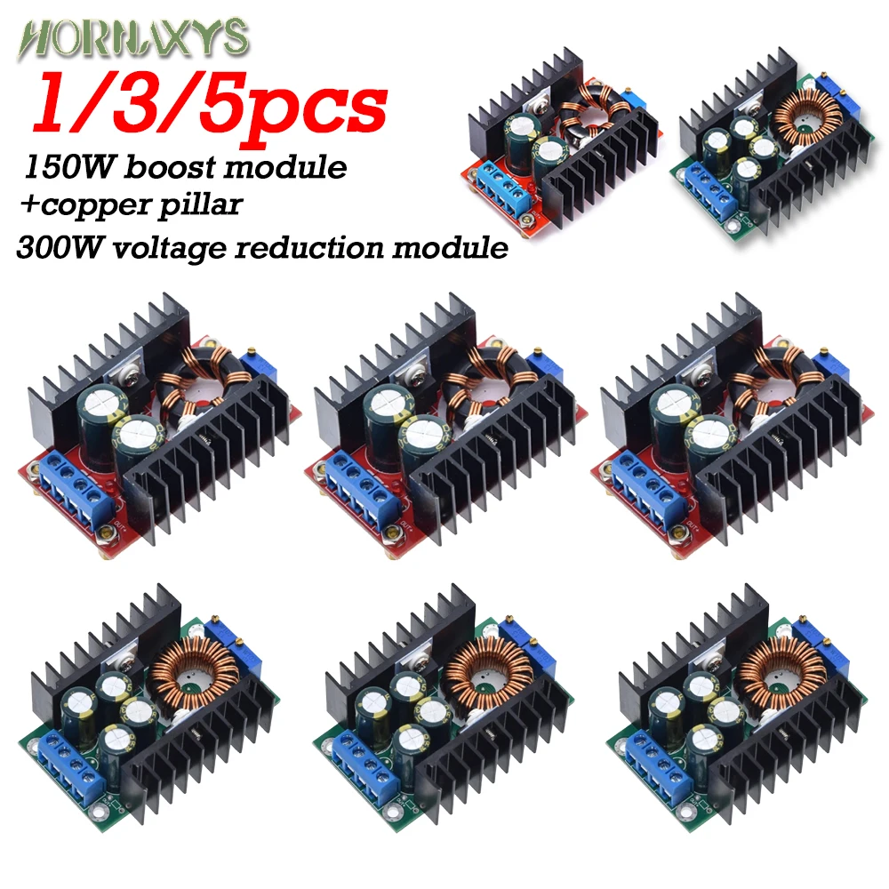 5/1PCS DC-DC 9A 300W 150W Boost Converter Step Down Buck Converter 5-40V To 1.2-35V Power Module LED Driver XL4016