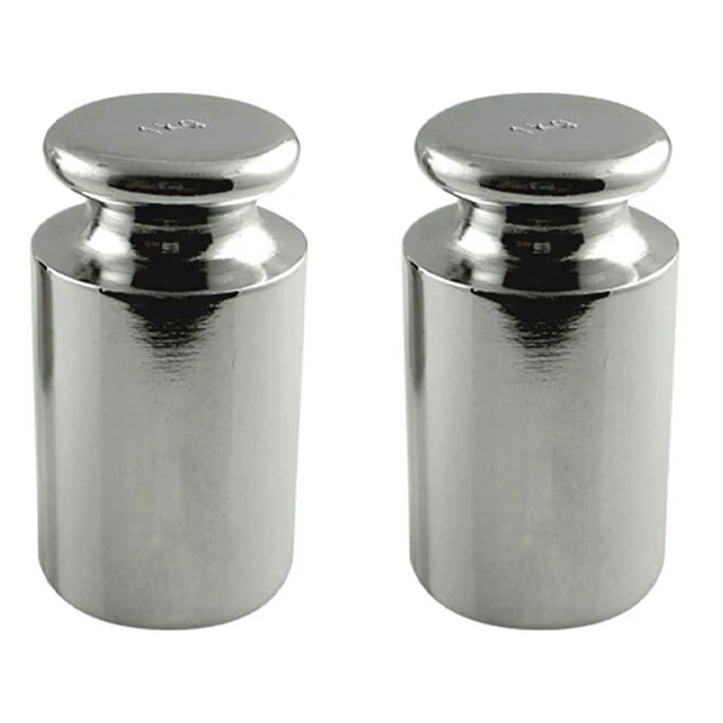 

2X Calibration Weight For AWS Digital Scale, Carbon Steel, Chrome Finish, 1000G (1KG WGT)