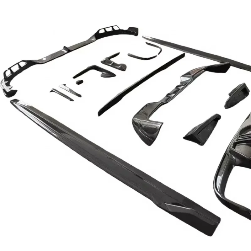 

Premium Car Accessories LD Style Carbon Fiber Lip F95 X5M 2019-2022 Auto Part Front Bumper LipDurable