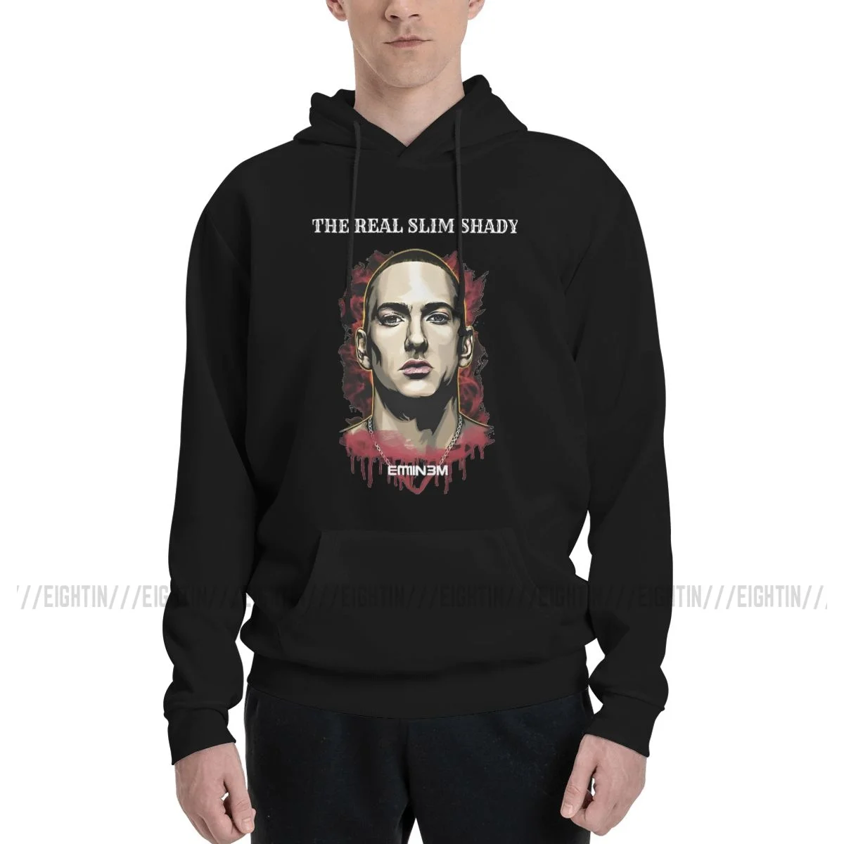 Rapper Eminem Music Album Warm Sweatshirt Men's Oversized Hoodies Autumn Pullover