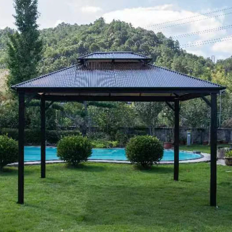 Gazebo Outdoor Courtyard Leisure Garden Shade Terrace