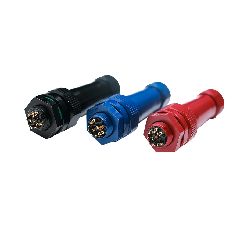 Deepwater Aviation Connector Wire to Wire Connector Watertight Plug ROV 20A High Current of 200 M