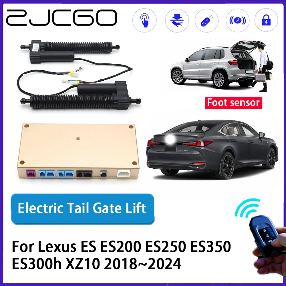 ZJCGO Car Auto Trunk intelligent Electric Tail Gate Lift Automatic Tailgate for Lexus ES ES200 ES250 ES350 ES300h XZ10 2018~2024