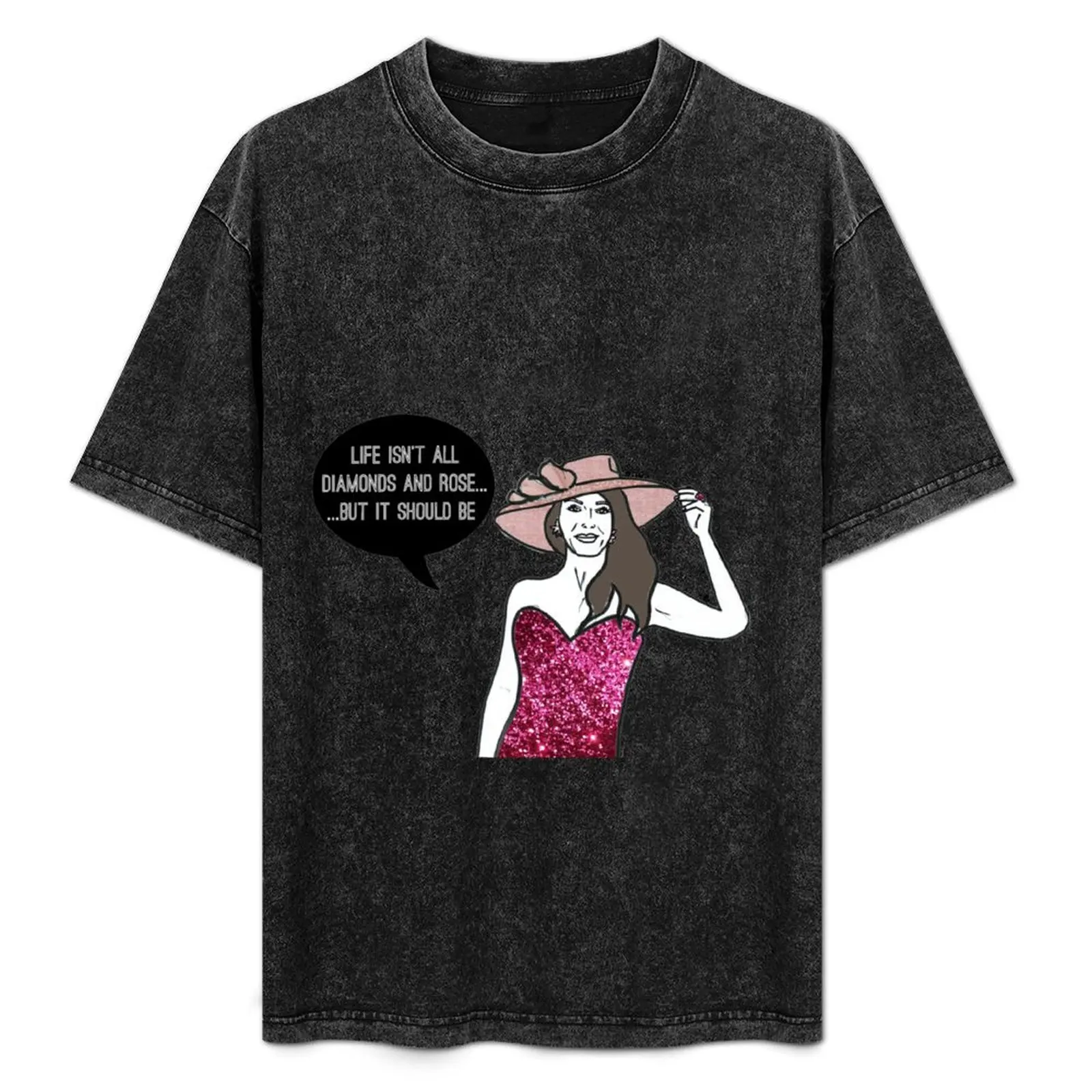 

Diamonds and Rose T-Shirt gifts for boyfriend cotton man t-shirts custom shirt anime shirts men