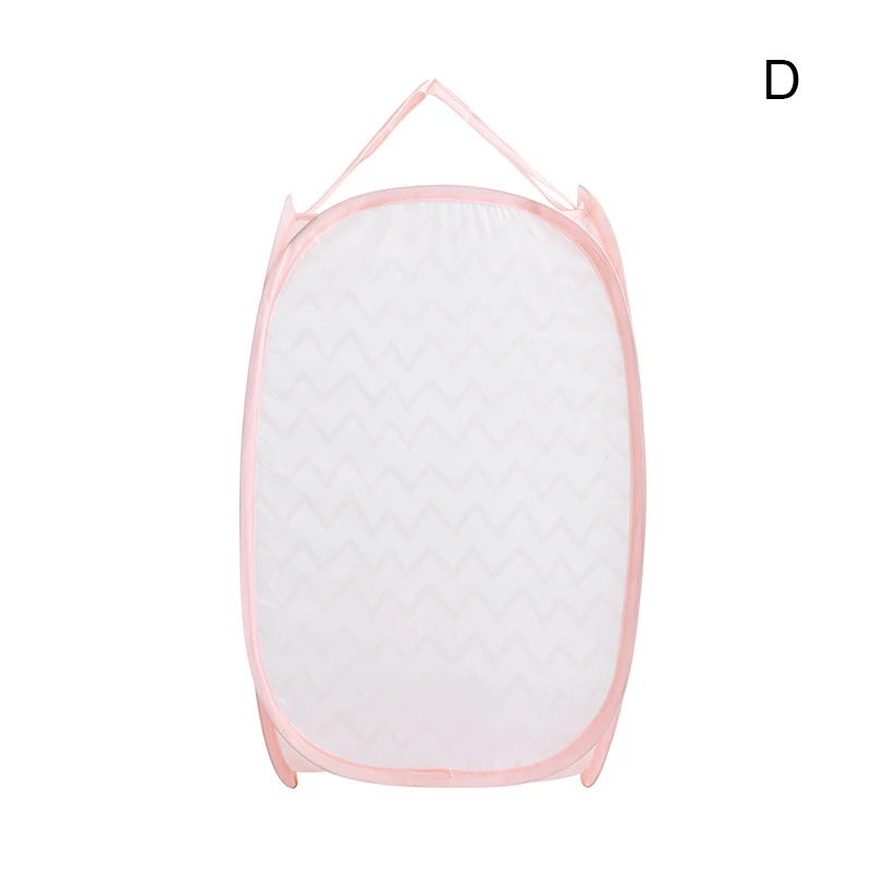 Cesta de roupa suja da prova de poeira dos desenhos animados bonitos com alças dobrável grande capacidade
