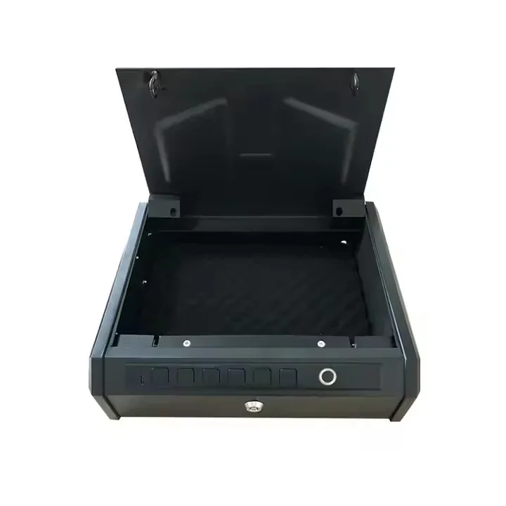 PS1001E Portable Quick Access Safe box Biometric Fingerprint Digital Lock Function Safes With LED