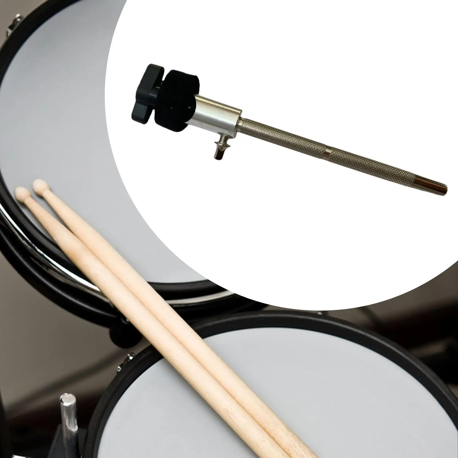 Cymbal Attachment Metal Mini Arm Holder Adjustable Stacker Quick Tilter Drum Kit Accessory for Percussion Setups