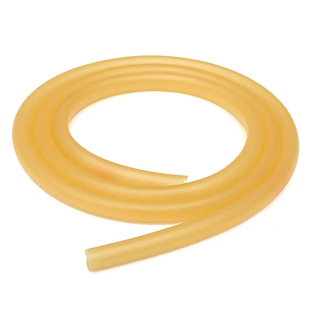 1/3M Natural Latex Hose Highly Elastic Rubber Tube Yellow Vein Tourniquet Elastic Cord 2/3/4/6/7/8/10/12/17mm Medical Slingshot