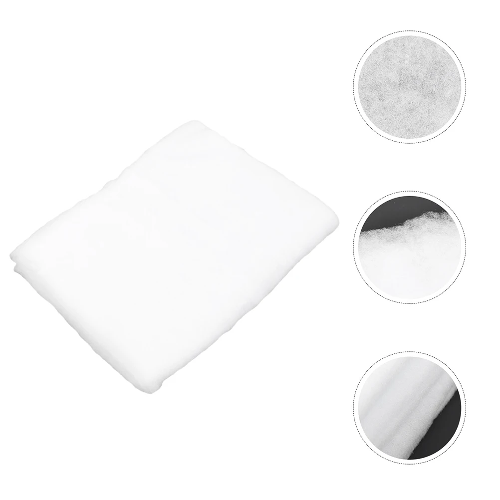 

2 Pcs Artificial Snow Cotton Fake Carpet Decorations Flake Chrismats Blanket Flakes