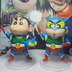 15cm Crayon Shin Chan Cos Ultraman Action Figure Pvc Collection Cartoon Model Toys Room Decorative Ornament Dolls Collection Toy