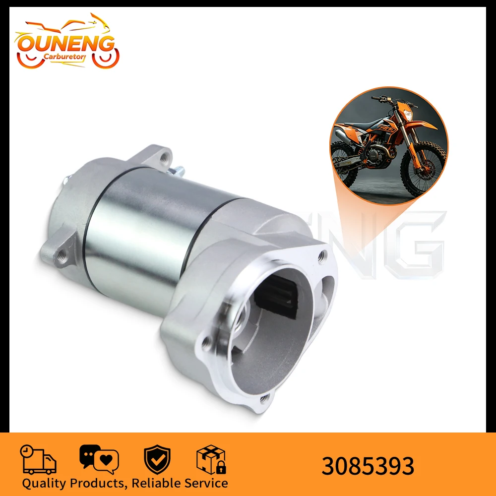 For Electric Starter Motor Polaris Big Boss Trail Boss Scrambler Sportsman 400 OEM 3085393 3084403 ATV Spare Parts