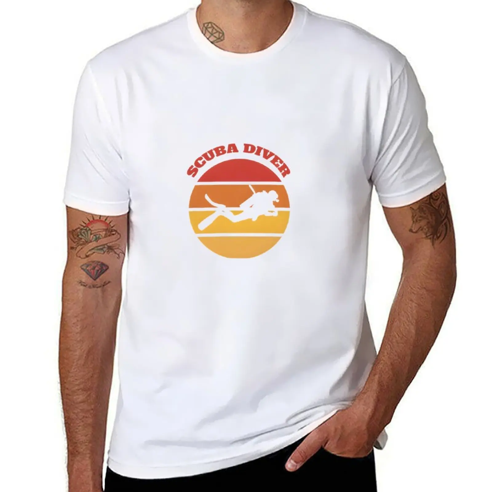 

Scuba Diver Classic T-Shirt man t shirt graphic t shirts for man slim fit T-Shirt