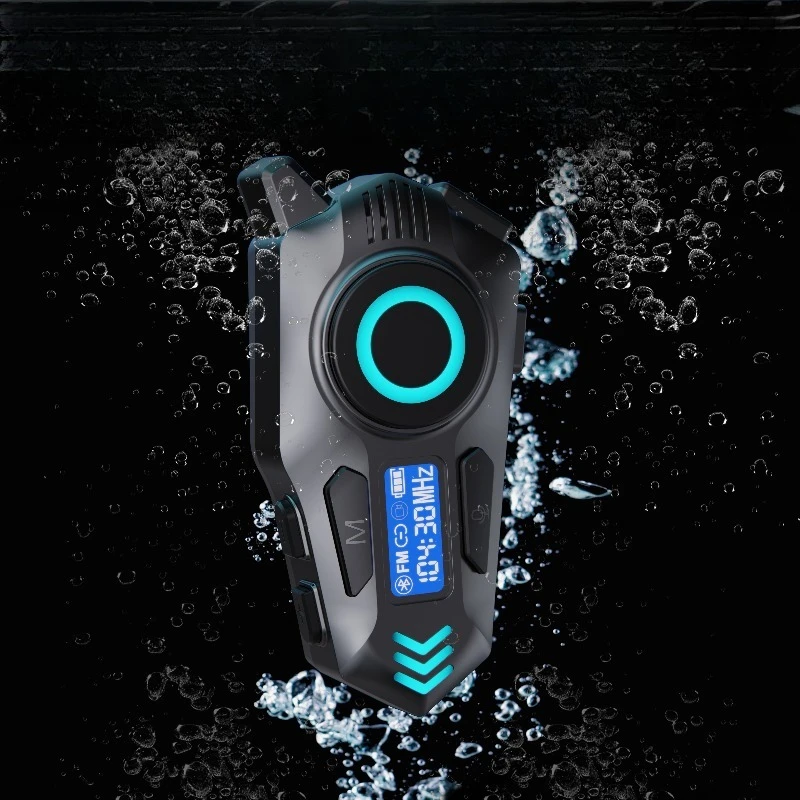 K09 Sports Wireless Helmet Headset 500m Intercom Headset with FM Radio and Music Sharing Motorcycle Headset and Helmet