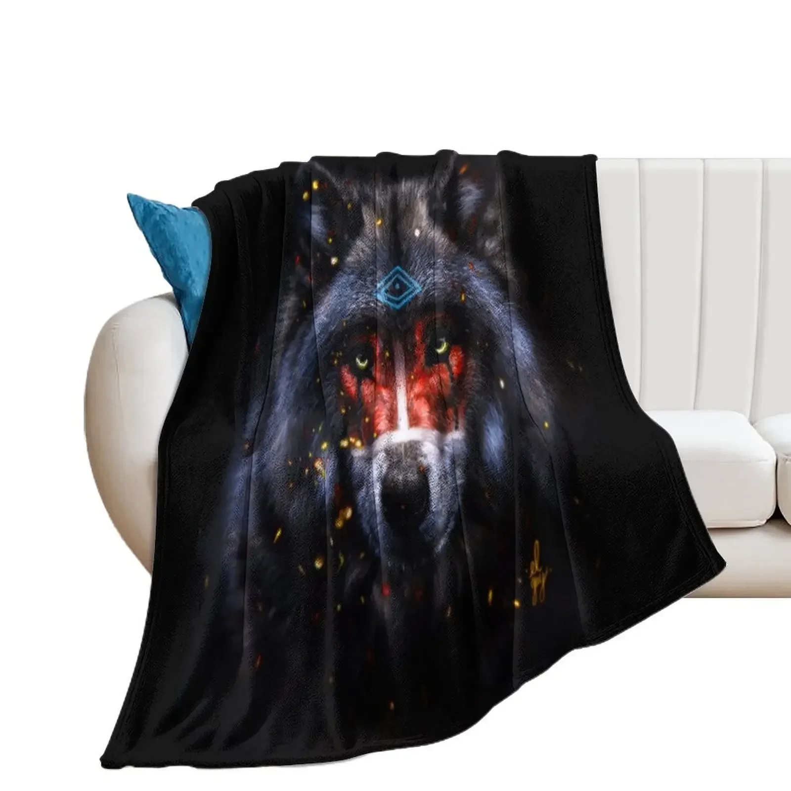 The Shaman Throw Blanket Beach Stuffeds Blankets