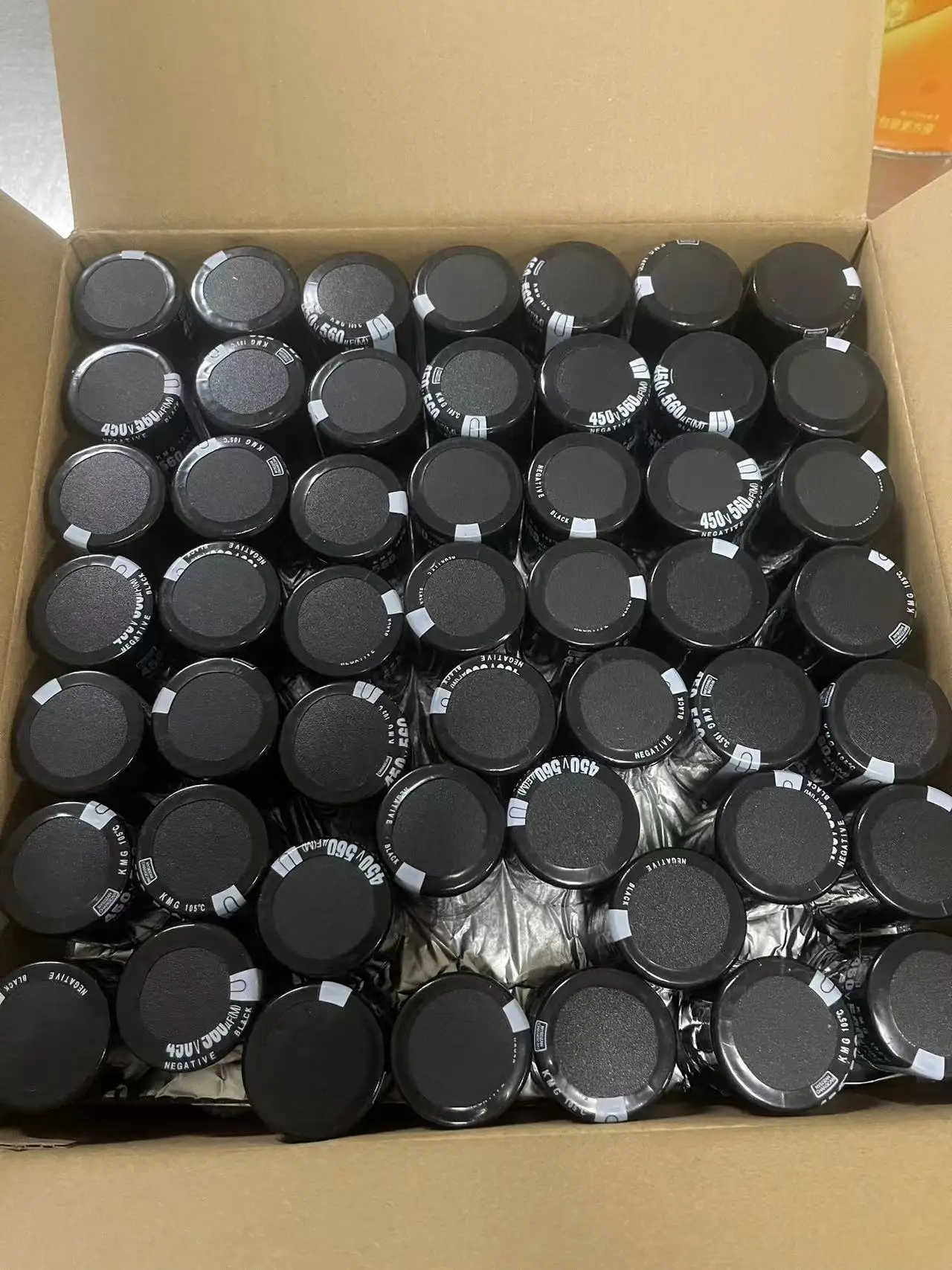 100pcs/whole box of large-volume electrolytic capacitors, capacitors 450V470uF, volume 35*50 refurbished and tested, can be used