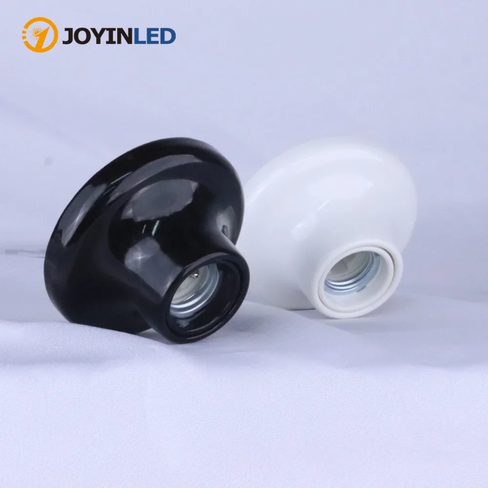 

Керамический патрон для лампы JOYINLED, большой винт E27, устойчивый к высоким температурам, полностью медный сердечник, высококачественный керамический светильник
