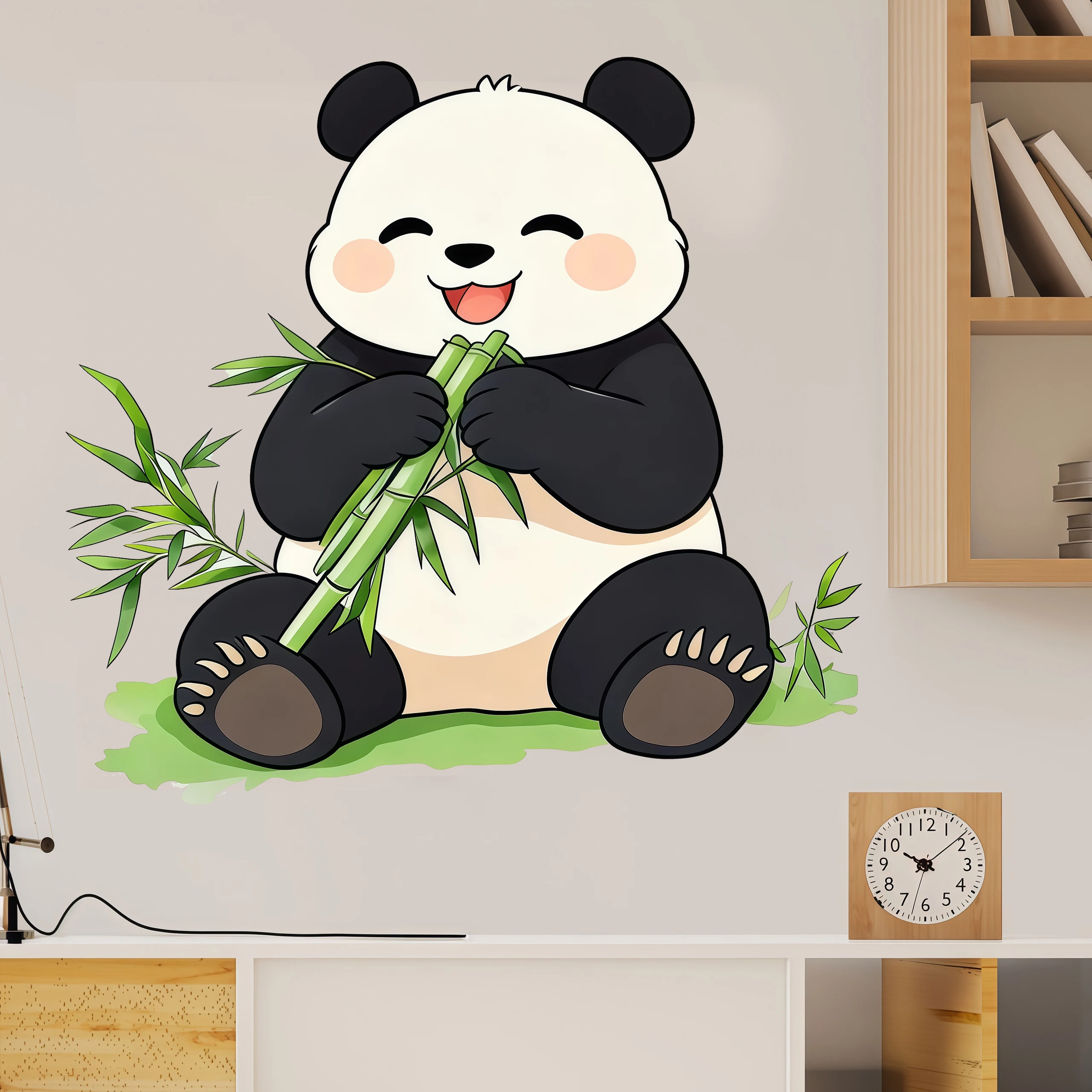Adesivos de parede de bambu e - Pvc Panel Background avaliação e preço