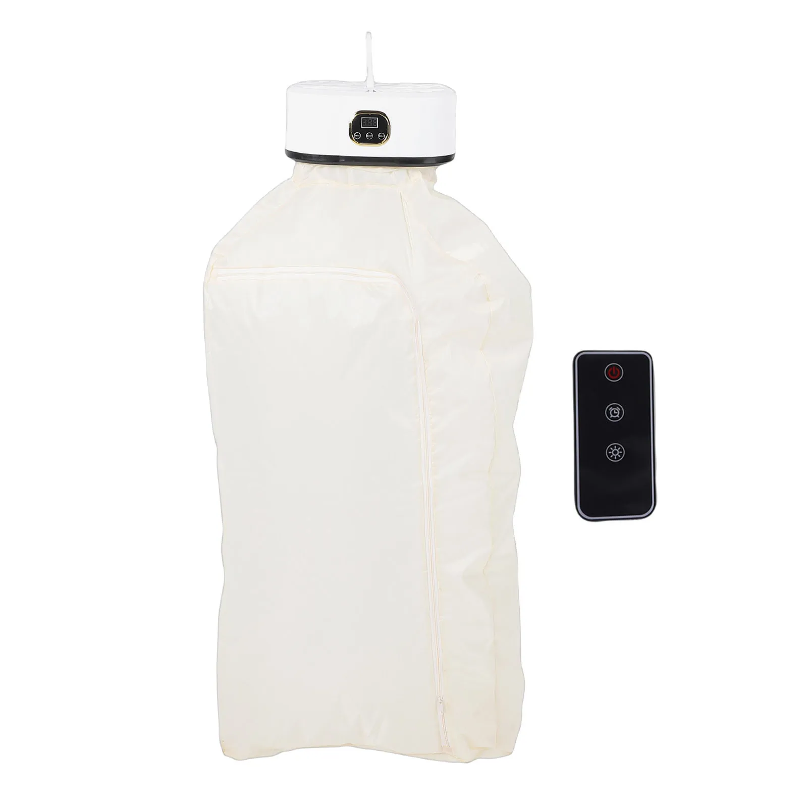 Portable Clothes Dryer Foldable Mini Laundry Dryer Compact Electric Drying Machine with Timer Remote Control for Travel RV Apart