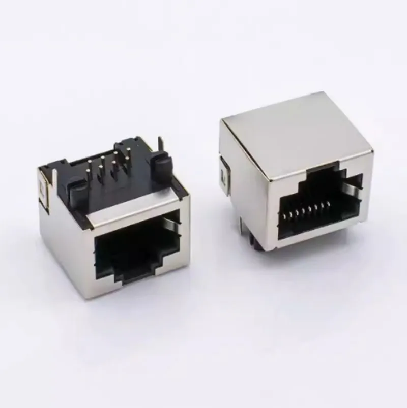 10pcs RJ45 Network Ethernet 8P8C Socket Connector 8Pin Adapter Connector