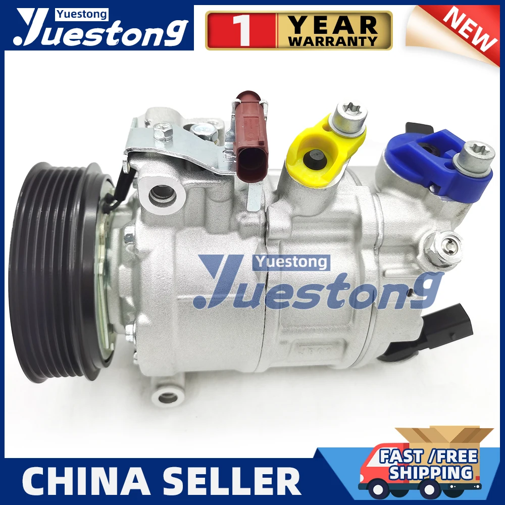 

Компрессор переменного тока для Audi Q5 AU DI A4 A6 C7 A5 2,0 4G0260805Q 4G0260805T 8T0260805F 8T0260805P 8T0260805S 6SAS14C 447140-0330