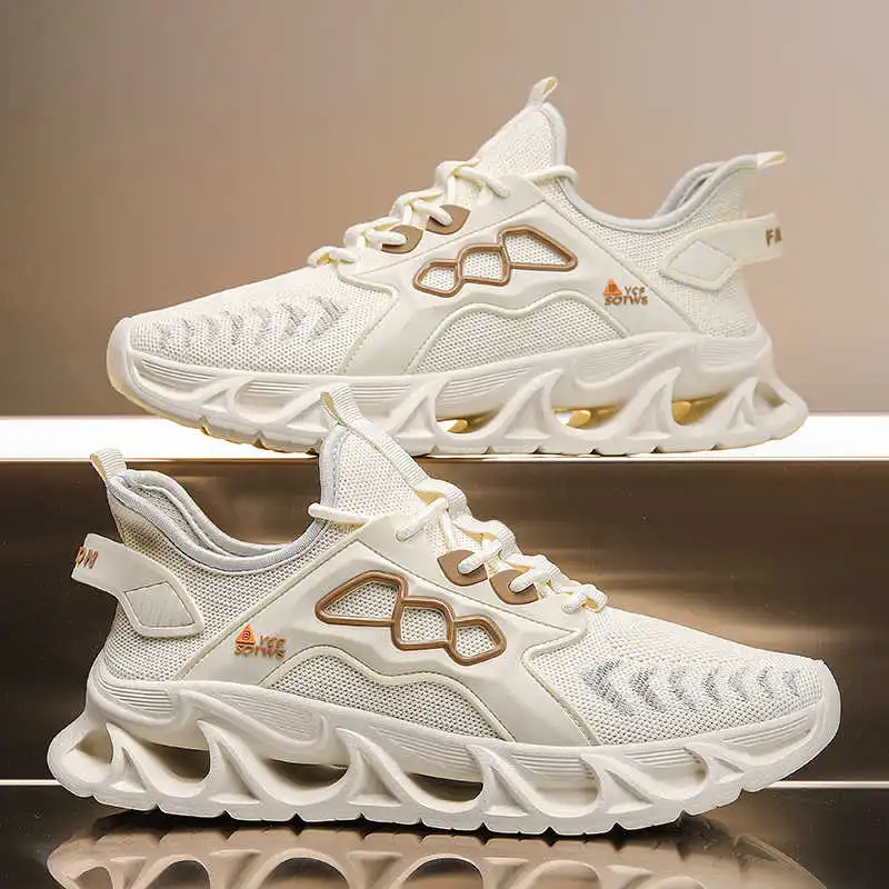 

Round Tip Sumer Original Sneakers Men Walking Running Shoes Running Training Man Sports Daily Sepatu Low Offer Deporte