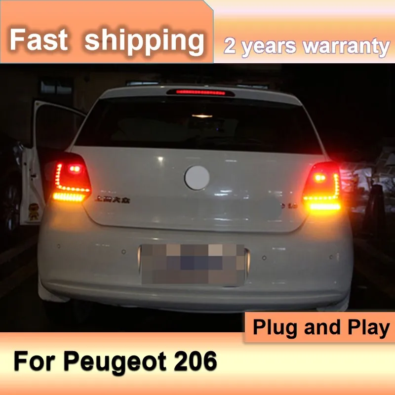 

Car Accessories for VW POLO Taillights 2006 2007-2015 2016 Polo Tail Lamp Model for VW Golf MK6 Rear Lights Polo Tail Light