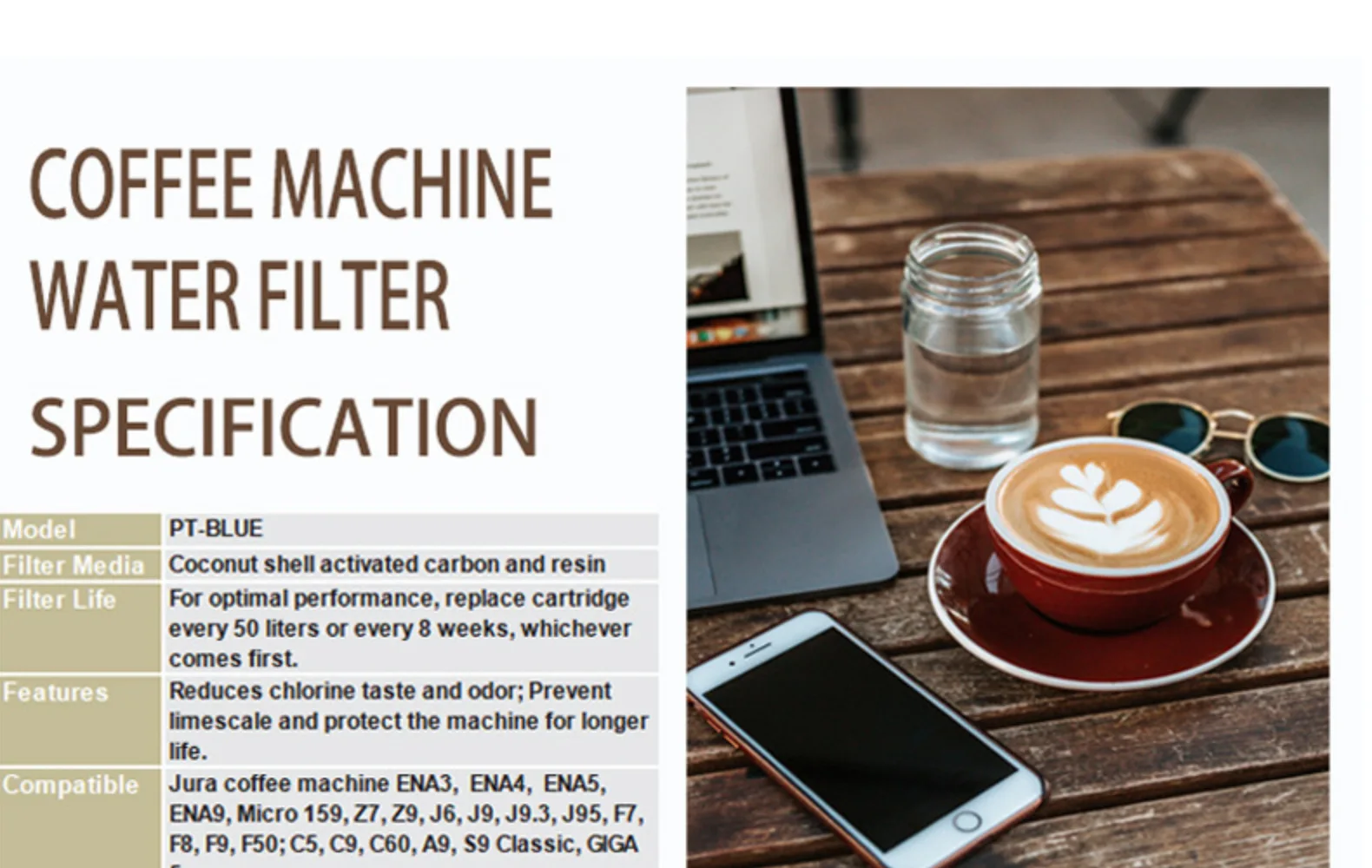 Kaffee wasserfilter geeignet für siemens eq serie, siemens tcz7033, tcz7003, tz70003, für brita intenza, bosch wasserfilter – Detail 8